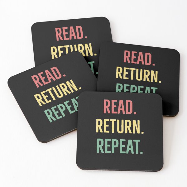 Item preview, Read Return Repeat Gift For Librarian designed and sold by AwesomeWorld1.