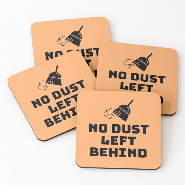 Item preview, No Dust Left Behind Fun Cleaning Lady Gifts designed and sold by SavvyCleaner.