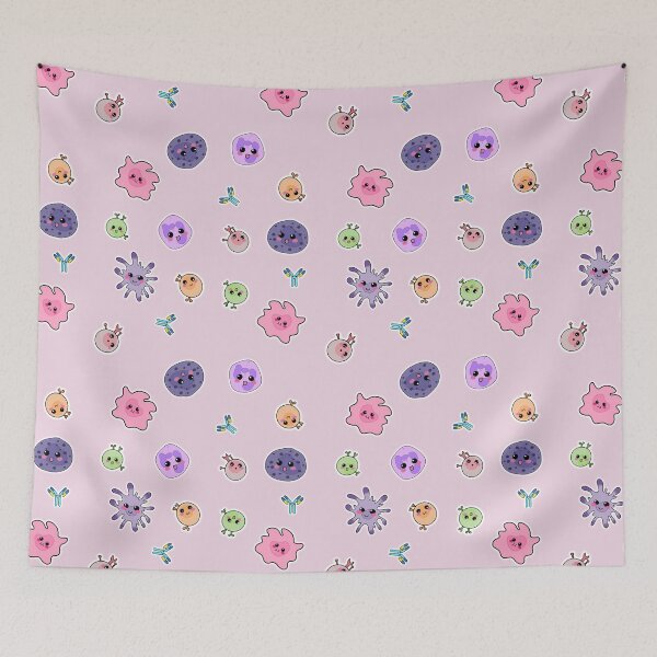 Item preview, Immunology Blush Pink 2021 designed and sold by BonitaAcademia.