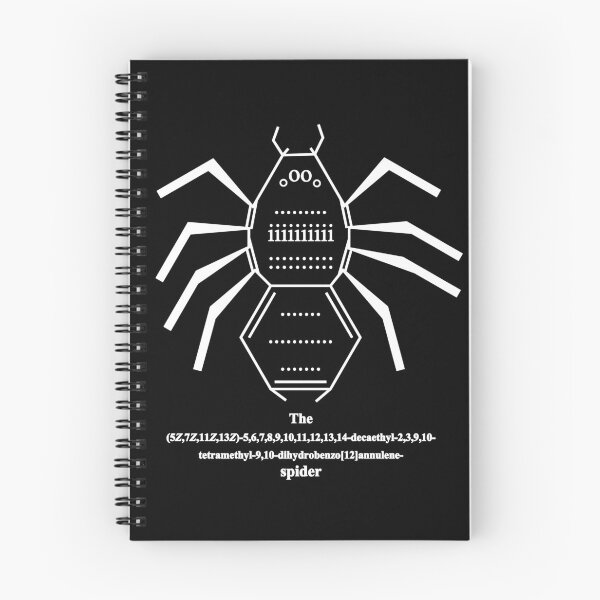Item preview, Spider – IUPAC Nomenclature – Nerd – white designed and sold by Marcel Wirth.