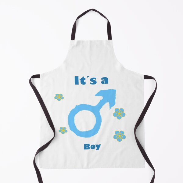 Item preview, It`s a Boy, male logo in blue with the words its a boy for parents of new born or gender reveal designed and sold by Tramontane Designs.