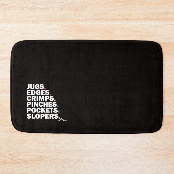 Item preview, Climbing Holds (Jugs Edges Crimps Pinches Pockets Slopers) designed and sold by joyofclimbing.