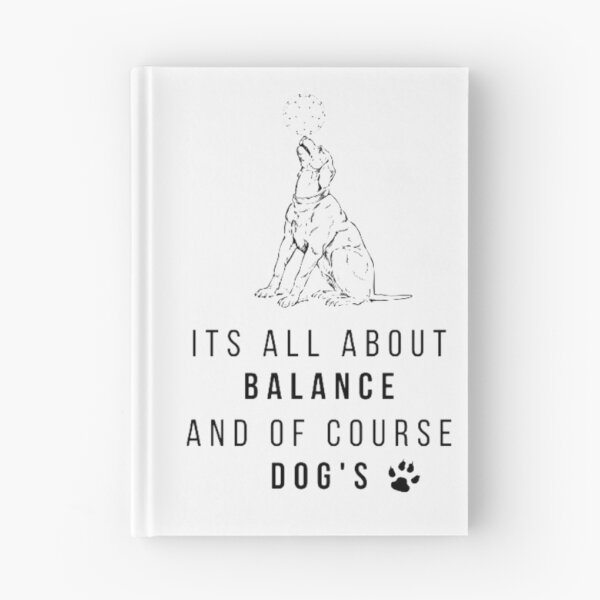 Item preview, It's about balance and dogs designed and sold by luckyturtles.