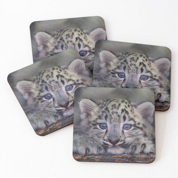Item preview, Cute Snow Leopard Cub, Kids Room Decor  designed and sold by Vargulich.