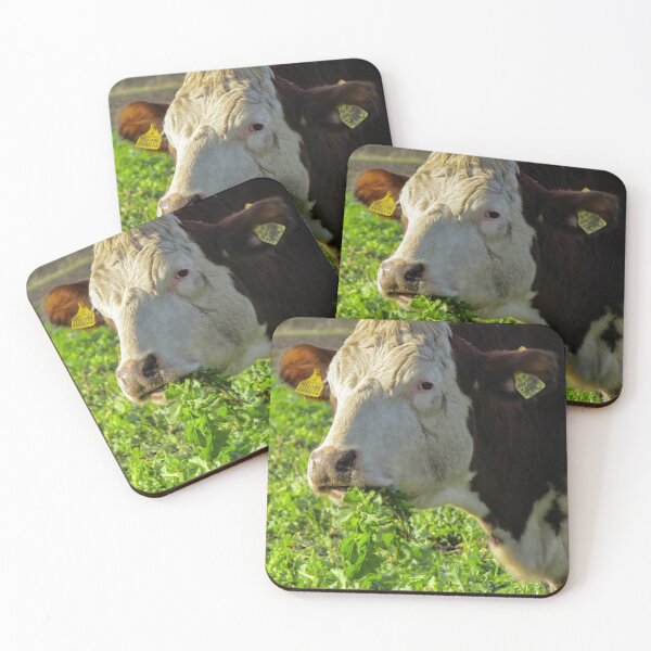 Item preview, Cow eating a vegetable  designed and sold by Joanne Wall.