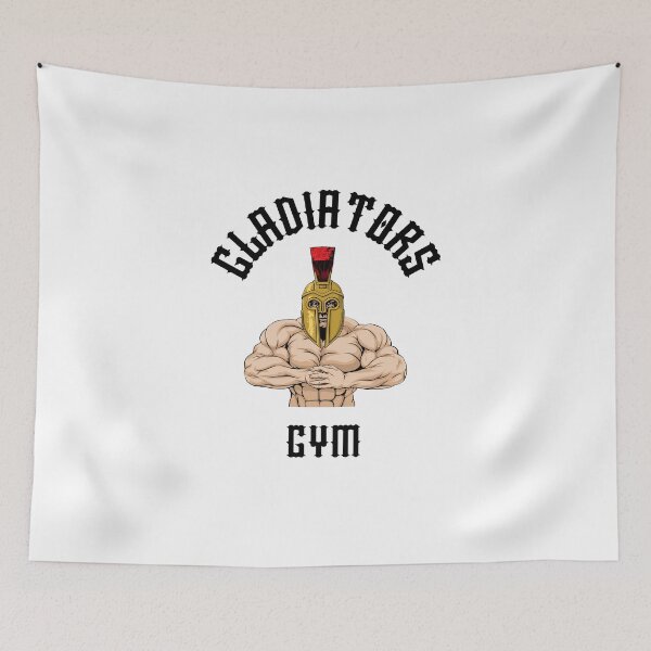 Item preview, Gladiators Gym Gladiators Fitness Bodybuilding Gladiator Warriors Fighters Spartan Spartans designed and sold by Bearded-Viking.