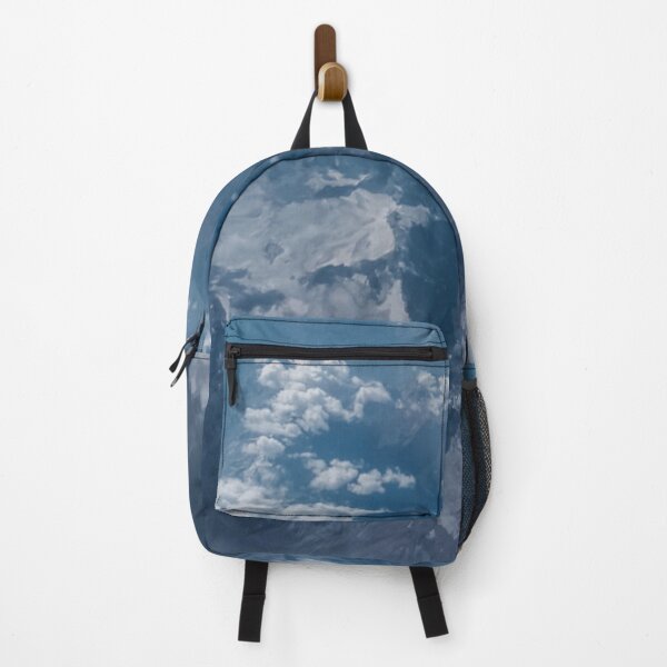 Item preview, Deep blue Sky with Clouds above the mountains  designed and sold by SandShopDesigns.