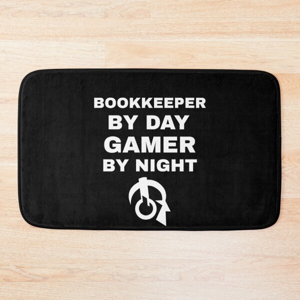 Item preview, Bookkeeper By Day Gamer By Night designed and sold by Superhero Gear.