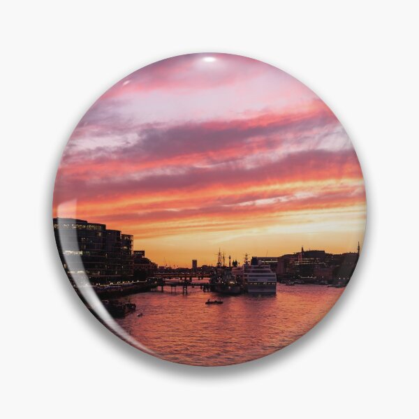 Item preview, Glowing River Thames in summer designed and sold by TinyOwlsFoto.