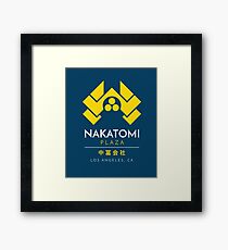 Nakatomi Plaza T-Shirt Framed Print