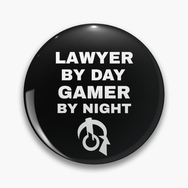 Item preview, Lawyer By Day Gamer By Night designed and sold by Superhero Gear.