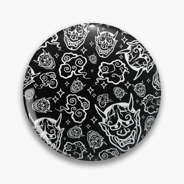 Item preview, noh masks in the sky [BLACK] designed and sold by politeillusts.