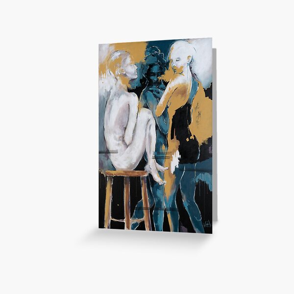 Vista previa del artículo con la obra «Backstage: bellezas que comparten secretos», diseñado y vendido por Konni Jensen.