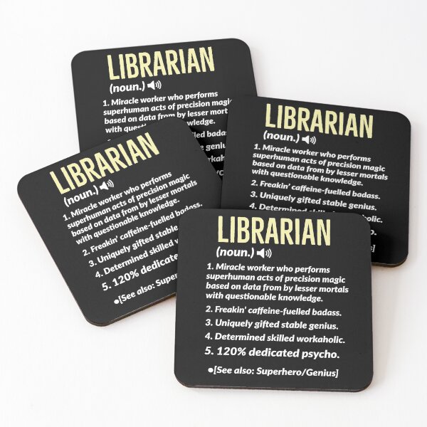 Item preview, Librarian Definition Gift designed and sold by AwesomeWorld1.