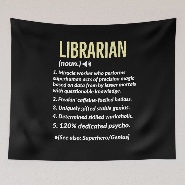 Item preview, Librarian Definition Gift designed and sold by AwesomeWorld1.