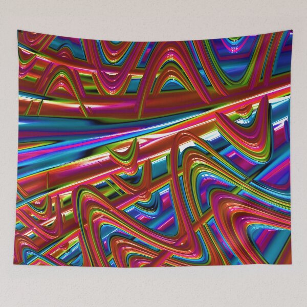 Item preview, Heat wave designed and sold by TrippyFacemasks.