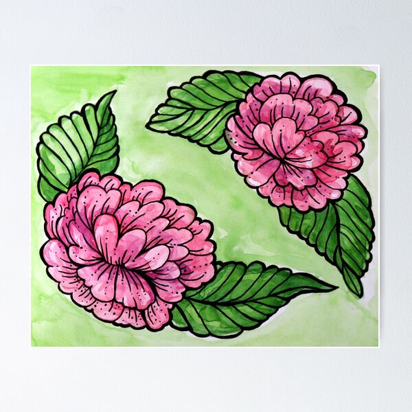 Artikelvorschau, Pretty Peony entworfen und verkauft von FrictionMaxxing.
