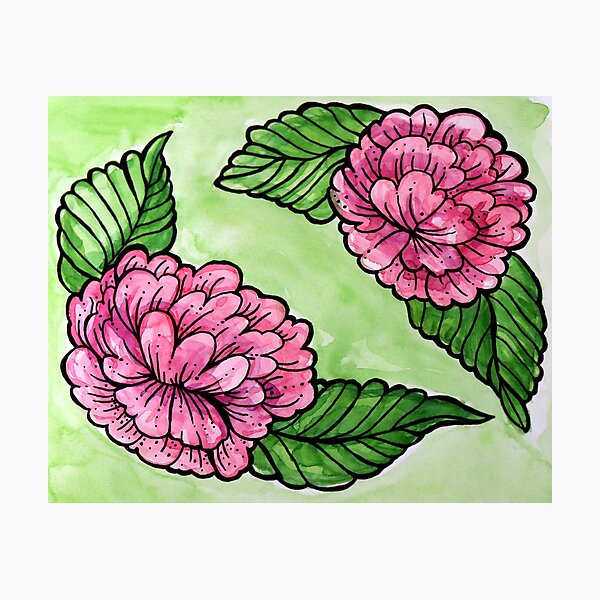 Item preview, Pretty Peony designed and sold by FrictionMaxxing.