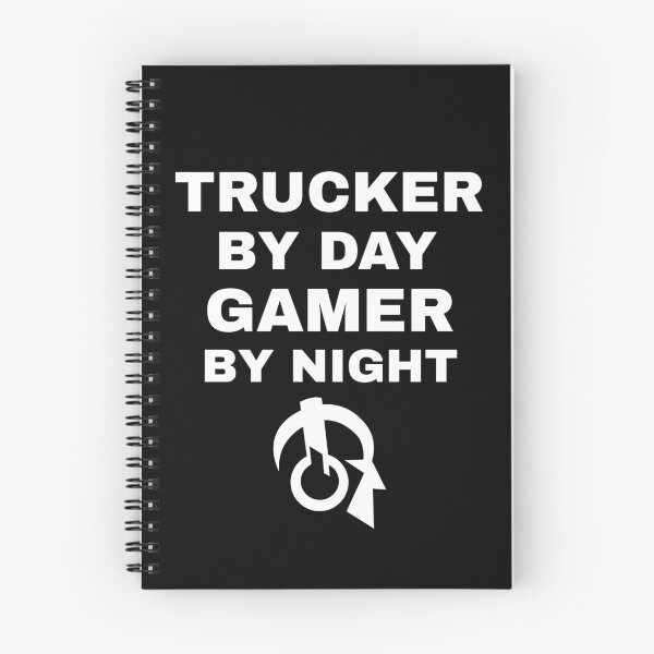 Item preview, Trucker By Day Gamer By Night designed and sold by Superhero Gear.