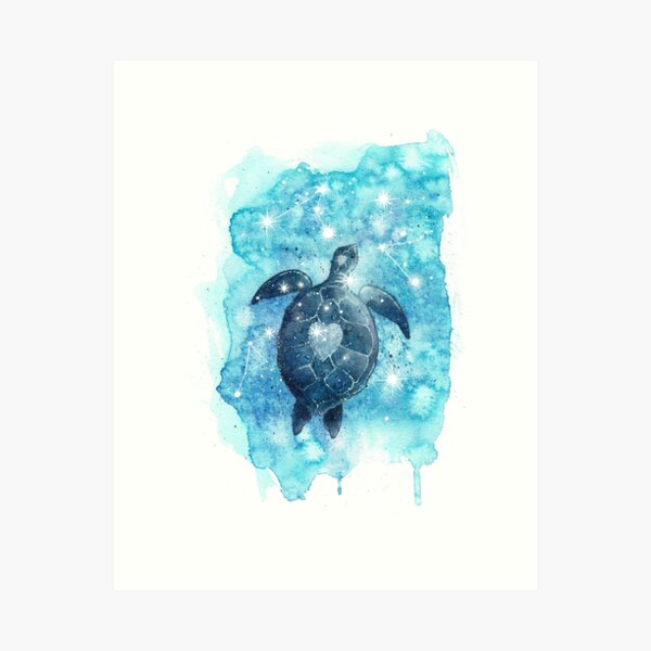 Kindred Spirits - Sea Turtle Art Print