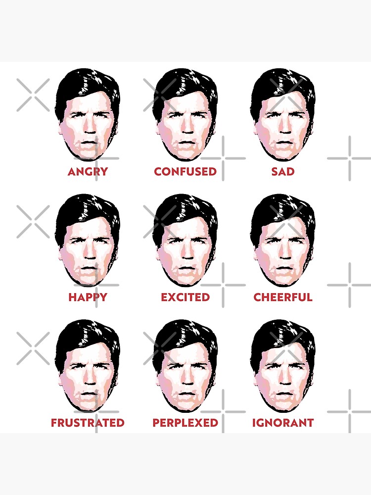 Disover Many Expressions of Tucker Premium Matte Vertical Poster