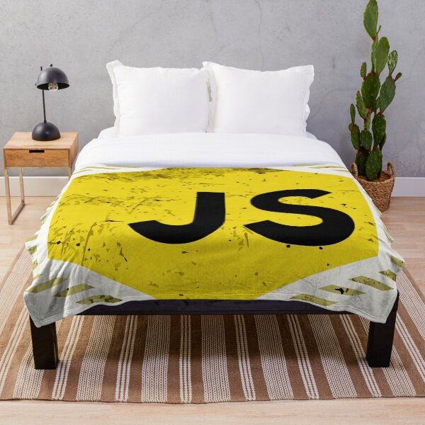Item preview, Logotipo de Javascript Vintage (claro) designed and sold by Devshirt.