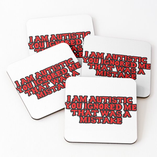 Item preview, I Am Autistic [Red] designed and sold by Tuesday87.