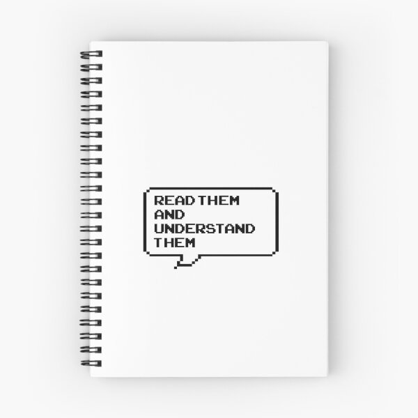 Item preview, Read them and understand them Classic retro arcade style Black and White speech bubble (bright white mode) designed and sold by Deegital18.