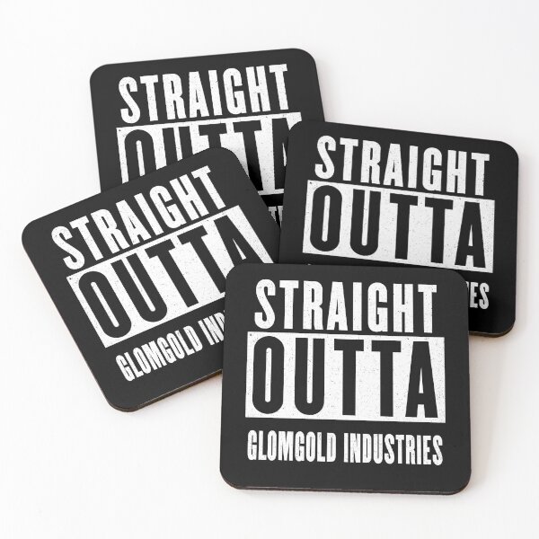 Item preview, Straight Outta Glomgold Industries designed and sold by MoznaInaczej.