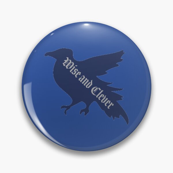 Item preview, Wise and Clever Blue Raven designed and sold by Neptune-Design.