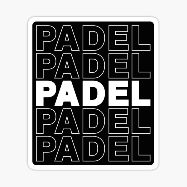 padel club stickers for sale redbubble