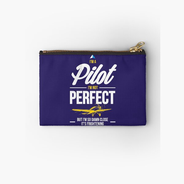 Item preview, I'm A Pilot, I'm Not Perfect, But I'm So Damn Close It's Frightening designed and sold by Aviation-Tees.