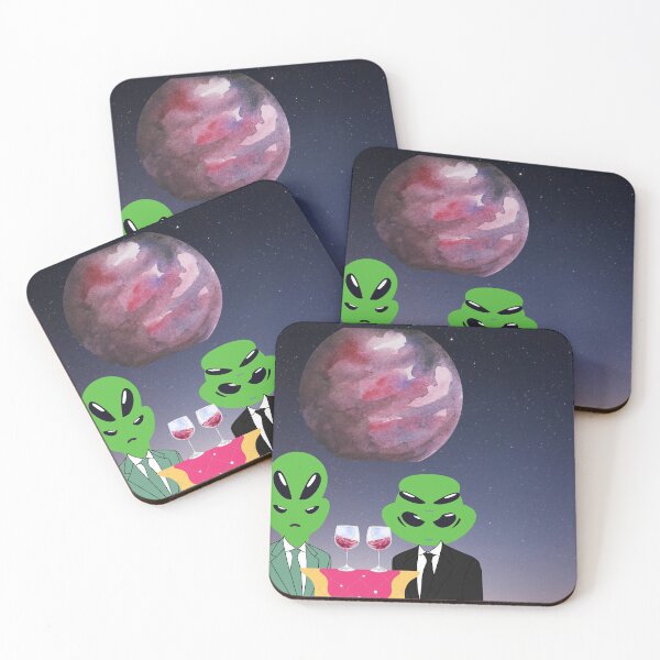 Item preview, Wines and Aliens  designed and sold by mimishopworld.