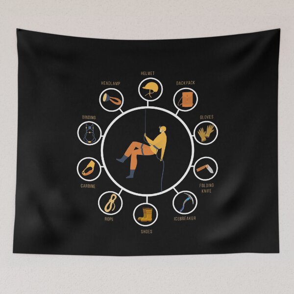Item preview, Caving Equipment Cave Caving Spelunker designed and sold by MooonTees.