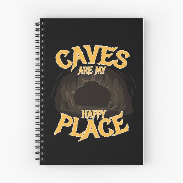 Item preview, Caves Are My Happy Place Cave Spelunker designed and sold by MooonTees.