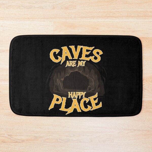 Item preview, Caves Are My Happy Place Cave Spelunker designed and sold by MooonTees.