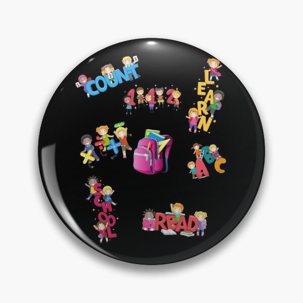 Item preview, Cool School Kids-Black Background  designed and sold by Trendi61.