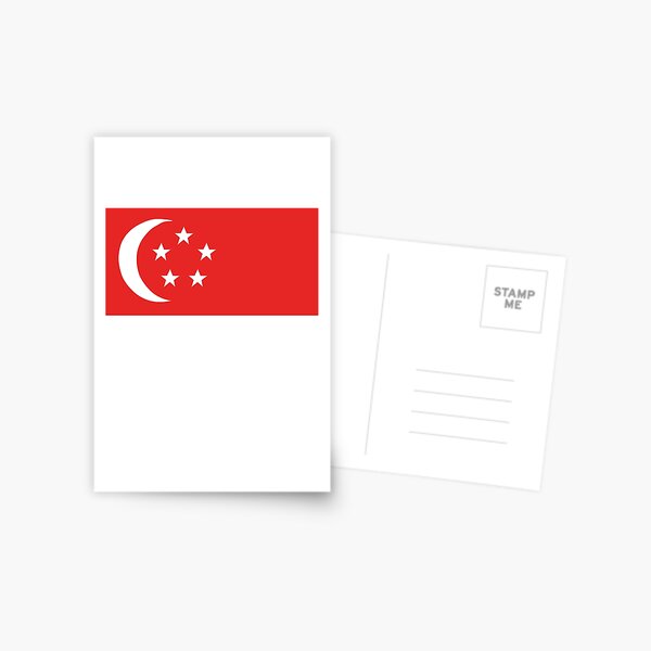 Singapore Wavy Flag Pin Badge Malaysia Sentosa Tiong Bahru New & Exclusive 
