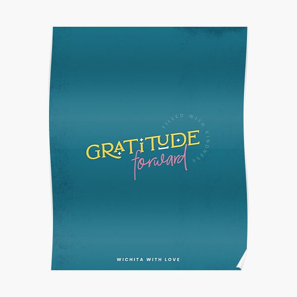 Gratitude Forward Poster