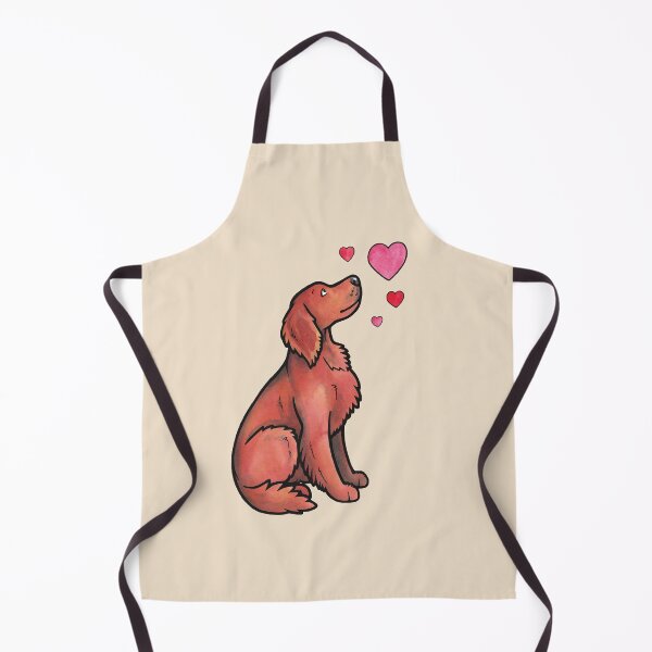 Item preview, Irish Setter love designed and sold by animalartbyjess.