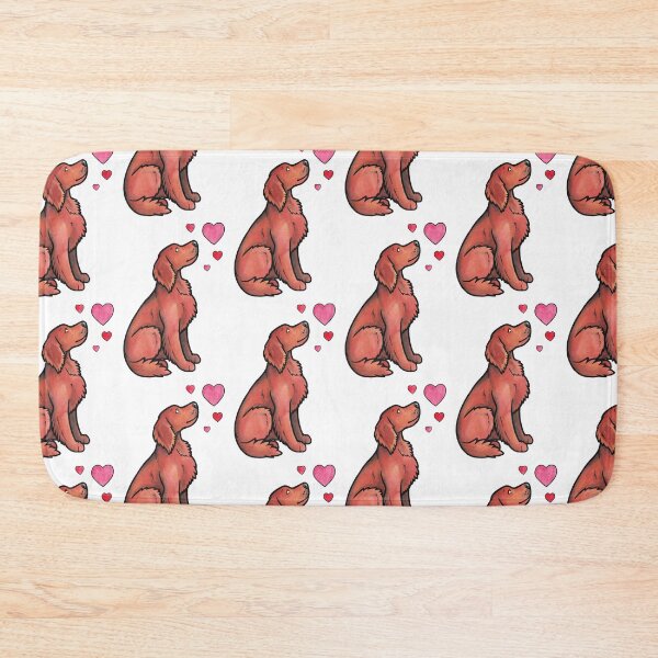Item preview, Irish Setter love designed and sold by animalartbyjess.
