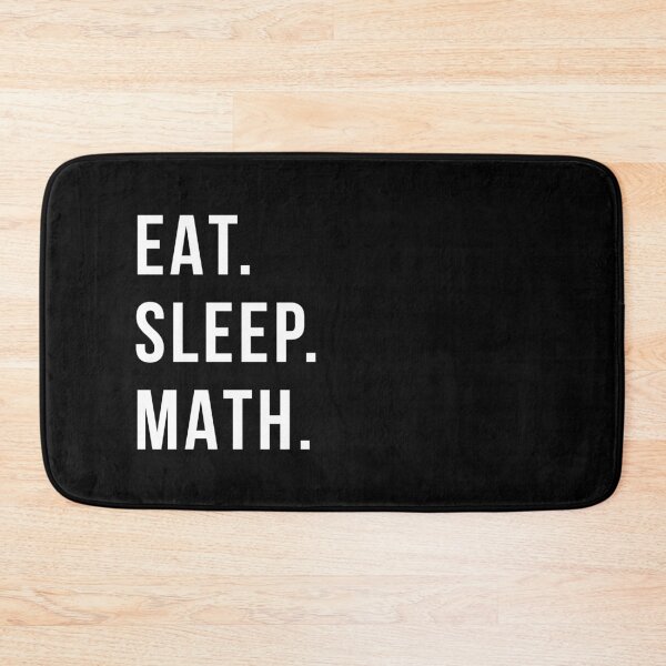 Item preview, Eat Sleep Math Teacher and Student Gift designed and sold by Time-is-Money.
