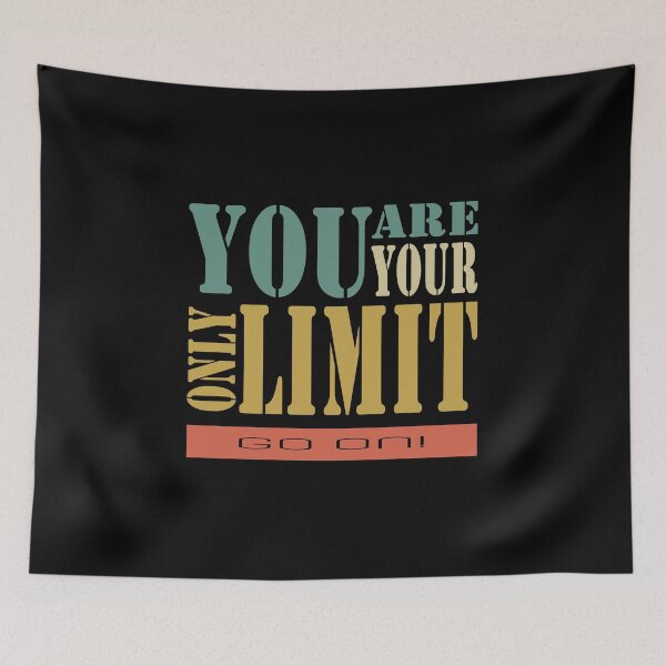 Item preview, You are only your limit designed and sold by Burachonak-art.