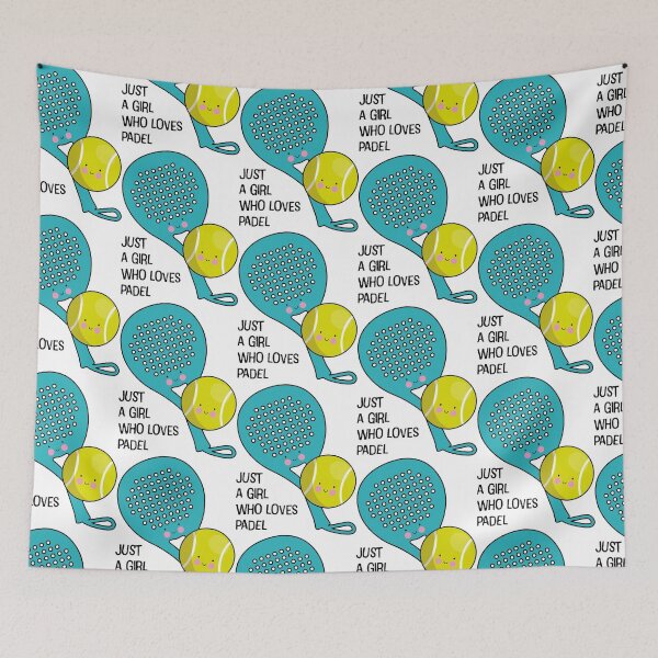 Item preview, Just a girl who loves padel designed and sold by Eenig.