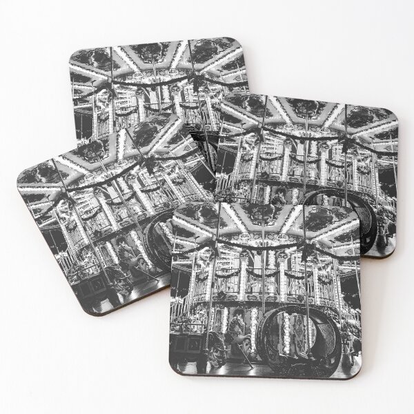 Item preview, Carrousel Black And White Monte Carlo designed and sold by Imakeyouhappy.