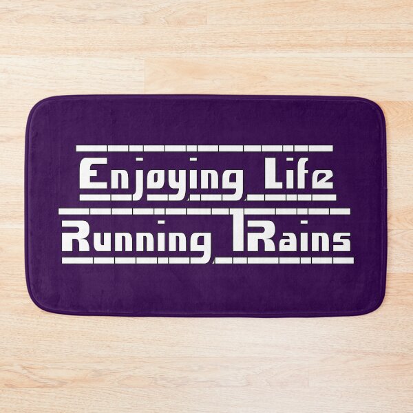 Item preview, Track-style Model Railroading and Railways Enjoying Life Running Trains designed and sold by UrTops.