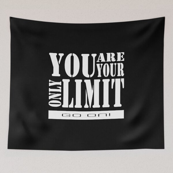 Item preview, You are only your limit designed and sold by Burachonak-art.