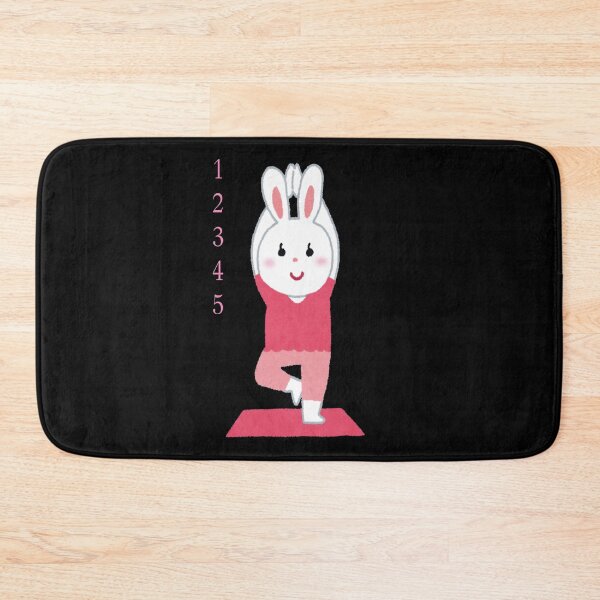 Item preview, bunny yoga  designed and sold by LOLOYILDIZ.
