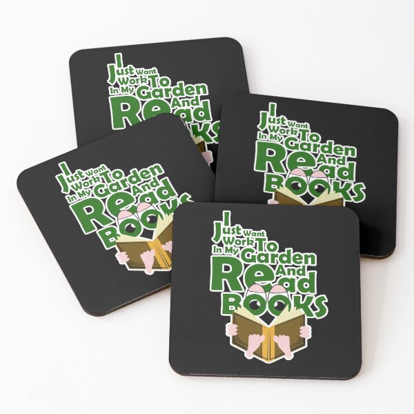 Item preview, I Just Want To Work In My Garden And Read Books designed and sold by RomeoSketches.