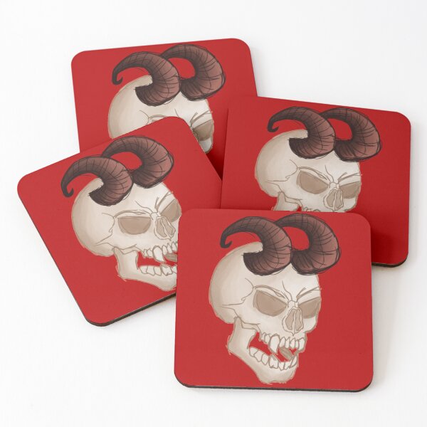 Item preview, Demon Skull designed and sold by Blackmoonrose13.